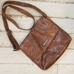 Nine west crossbody leather bag